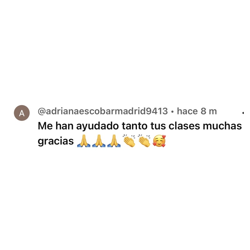 Comentario de estudiante